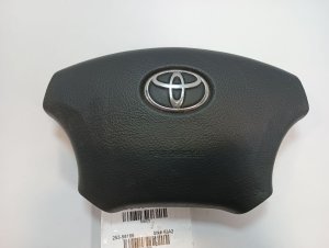2003-2009 Toyota 4Runner Black Steering Wheel Air Bag (Used OEM)