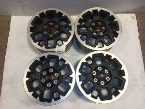 2024-2026 Toyota Tacoma Black 18x7.5 TRD Matte Finish Alloy Wheel (Used OEM)