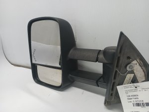 2007-2008 Chevrolet Silverado 1500 Black Power Heated Door/Side View Mirror - Left (Driver) (Used OEM)