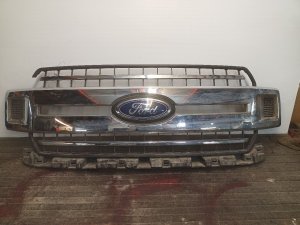 2018-2020 Ford F-150 Chrome Chrome Horizontal Bar Grille - Left (Driver) (Used OEM)