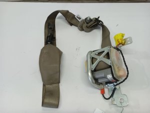 2009-2014 Ford F-150 Silver Seat Belt Assembly with Pretensioner - Front (Used OEM)