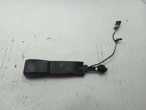 2017-2020 Ford Fusion Black Seat Belt Assembly - Front, Left (Driver) (Used OEM)