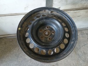 2019-2025 Toyota RAV4 Black Steel Wheel (Used OEM)