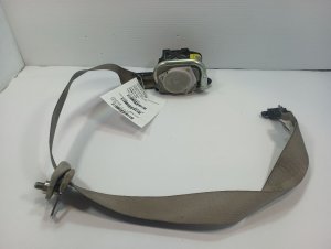 2008-2011 Subaru Impreza Tan Seat Belt Buckle with Pretensioner - Front (Used OEM)