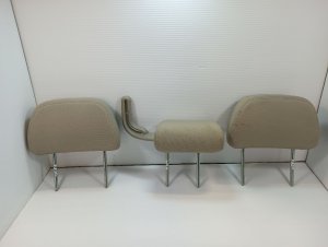  Subaru Impreza wrx Beige Rear Seat Headrest Set (Used OEM)