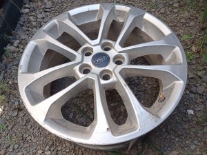 2020-2022 Ford Escape Silver 17x7 10-Spoke Silver Painted Alloy Wheel (Used OEM)
