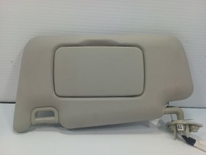 2021-2023 Subaru Impreza Silver Sun Visor with Illuminated Vanity Mirror - Left (Driver) (Used OEM)