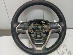 2014-2018 Jeep Grand Cherokee Black Leather Steering Wheel with Controls (Used OEM)