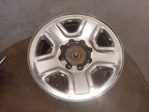 2013-2026 Ram 3500 Chrome 5-Spoke Chrome Clad Steel Wheel (Used OEM)