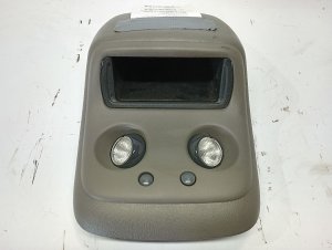 2000-2002 GMC Yukon XL 1500 Gray Front Floor Console Panel (Used OEM)