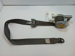 2005-2011 Toyota Tacoma Gray Seat Belt Assembly - Front, Left (Driver) (Used OEM)