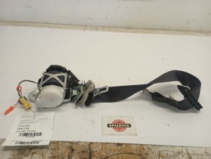 2011-2012 GMC Yukon Black Seat Belt Assembly with Pretensioner - Front, Right (Passenger) (Used OEM)
