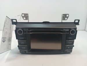 2016-2018 Toyota RAV4 Radio Receiver Face ID 100574 (Used OEM)