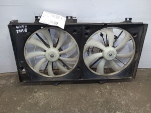 2012-2017 Toyota Camry Dual A/C Condenser Fan Motor Assembly (Used OEM)