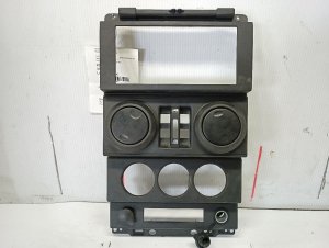 2007-2010 Jeep Wrangler Gray Instrument Panel Bezel (Used OEM)