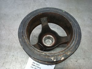 2021-2025 Cadillac Escalade Chrome Engine Harmonic Balancer (Used OEM)
