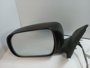 2005-2011 Toyota Tacoma Black Side/Door Mirror - Left (Driver) (Used OEM)