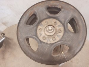 2001-2006 GMC Yukon 16x6.5 Steel Full Size Spare Wheel (Used OEM)