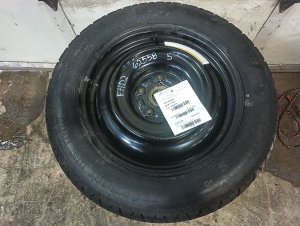 2017-2023 Nissan Qashqai Black 16x4 Steel Compact Spare Wheel (Used OEM)