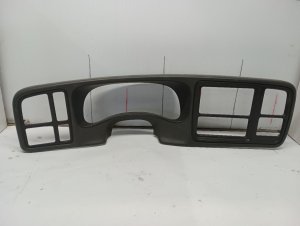 2003-2006 GMC Yukon XL 1500 Gray Speedometer and Radio Instrument Panel Bezel (Used OEM)
