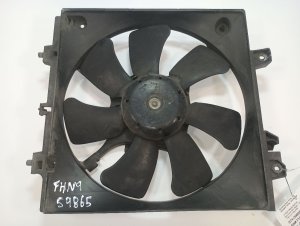 2004-2006 Subaru Impreza 7-Blade Radiator Cooling Fan Motor - Left (Driver) (Used OEM)