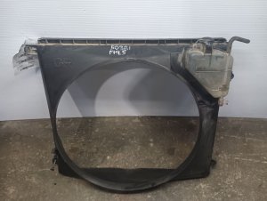 2005-2015 Toyota Tacoma Engine Coolant Reservoir and Fan Shroud Assembly (Used OEM)