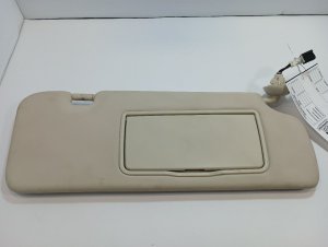 2012-2014 Honda CR-V Silver Sun Visor with Vanity Light - Right (Passenger) (Used OEM)