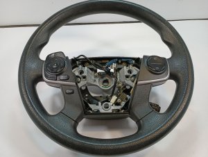 2012-2014 Toyota Camry Black Leather Steering Wheel (Used OEM)