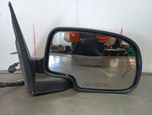 2003-2006 Chevrolet Suburban 2500 White Power Door/Side View Mirror - Right (Passenger) (Used OEM)