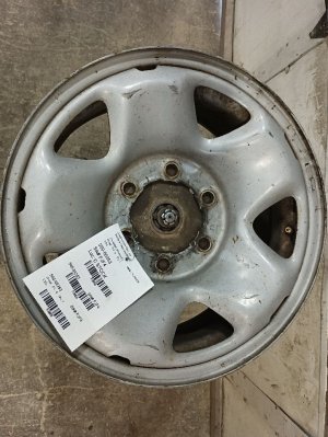 1997-1998 Toyota T100 Silver 16-Inch 6-Lug Styled Steel Wheel (Used OEM)