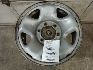 1997-1998 Toyota T100 Silver 16-Inch 6-Lug Styled Steel Wheel (Used OEM)