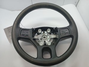 2013-2018 Ram 3500 Black Urethane Steering Wheel with Control Buttons (Used OEM)