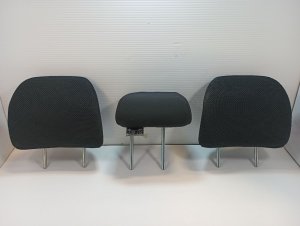 2012-2016 Subaru Impreza Black Second-Row Headrests - Rear (Used OEM)