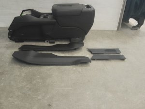 2021-2026 GMC Yukon Black Power Sliding Center Console Storage Tray Compartment (Used OEM)