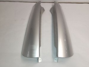 2007-2014 GMC Yukon Silver Rear Quarter Applique Molding Pair (Used OEM)