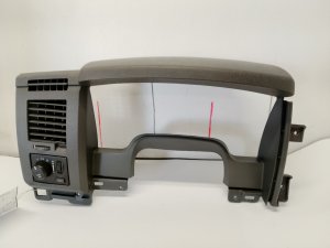2006-2008 Dodge Ram 1500 Gray Speedometer Instrument Panel Bezel (Used OEM)