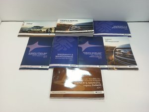 2017 Subaru Outback Owners Manual (Used OEM)