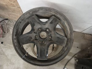 2006-2008 Chevrolet Malibu 16x6.5 5-Spoke Steel Wheel (Used OEM)