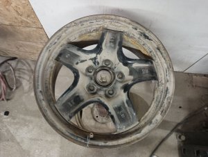 2006-2008 Chevrolet Malibu Silver 16x6.5 5-Spoke Steel Wheel (Used OEM)