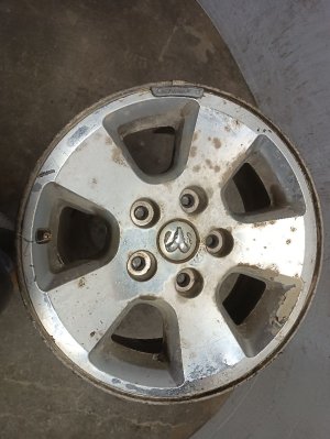 2006-2008 Dodge Ram 1500 Chrome Chrome Clad Alloy Wheel (Used OEM)