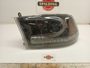 2013-2014 Ram 2500 Projector Headlight Assembly - Left (Driver) (Used OEM)