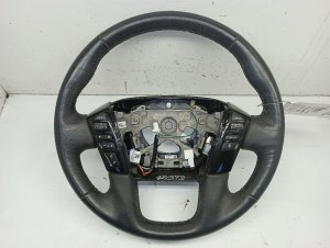 2022-2026 Nissan Frontier Black Heated Leather Steering Wheel with Controls (Used OEM)