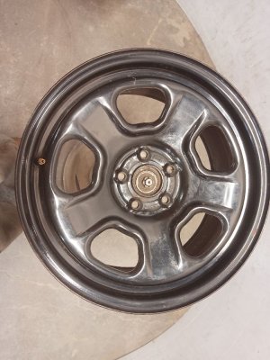 2013-2019 Ford Taurus Black 18x8 5-Spoke Steel Wheel (Used OEM)