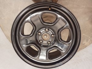 2013-2019 Ford Taurus Black 18x8 5-Spoke Steel Wheel (Used OEM)