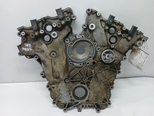 2010-2012 Chevrolet Malibu Black Engine Timing Cover with Water Pump (Used OEM)