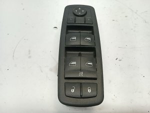2011-2012 Ram 1500 Black Master Power Window and Door Lock Switch - Left (Driver) (Used OEM)