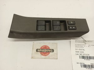 2007-2015 Nissan Xterra Black Power Window and Door Lock Switch - Left (Driver) (Used OEM)