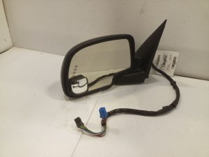 2005-2007 GMC Sierra 2500 HD Silver Power Towing Door/Side View Mirror - Left (Driver) (Used OEM)