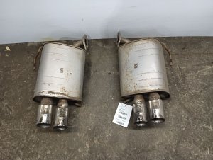 2015-2021 Subaru WRX Exhaust Muffler - Left (Driver) (Used OEM)
