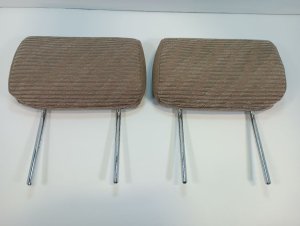 1996-2002 Toyota 4Runner Brown 2nd Row Cloth Headrest - Left (Driver) (Used OEM)